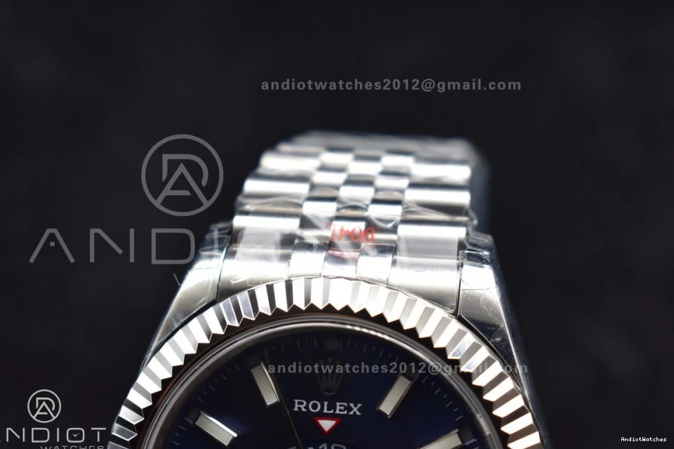 A23J Blue Noob SS on SS Jubilee Dial 1111 Best Affordable Edition Bracelet Skydweller 0425